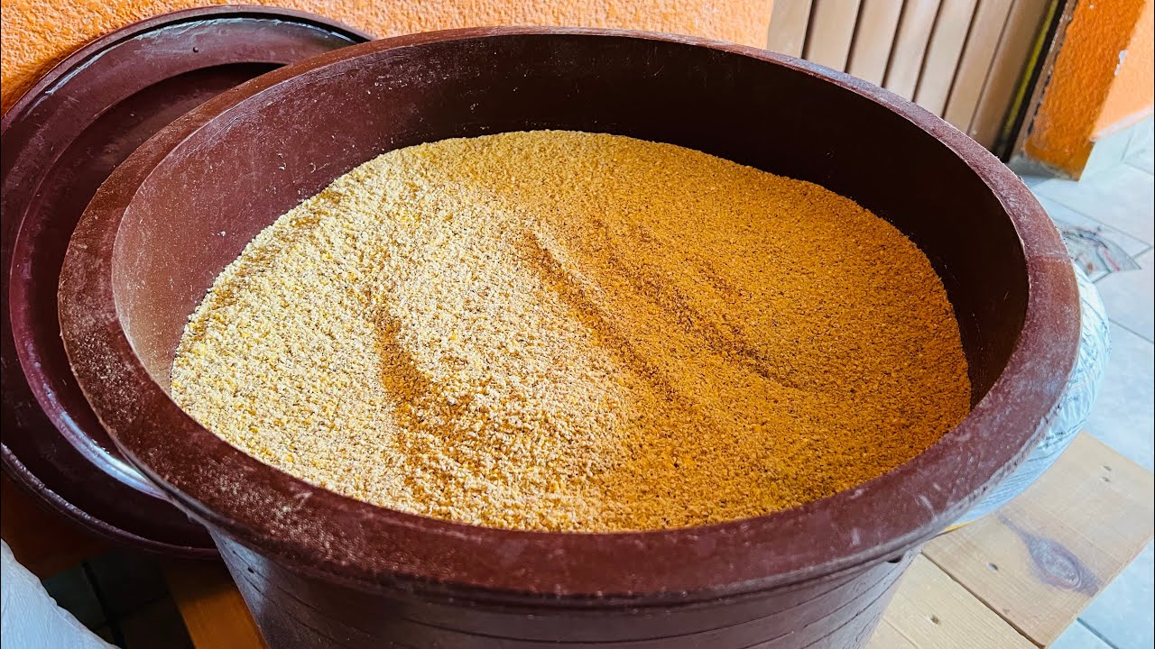 Preparar ALIMENTO en POLVO para CERDOS