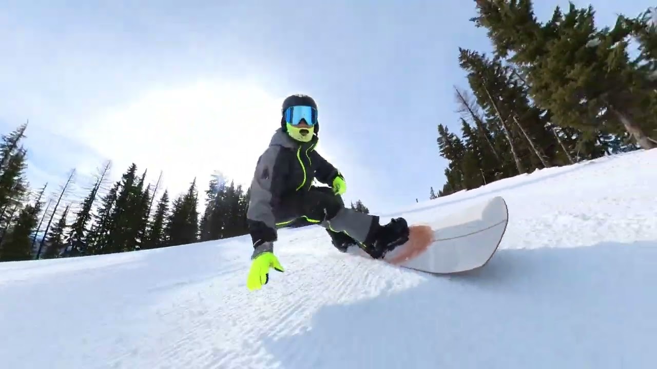 Snowboarding Carving