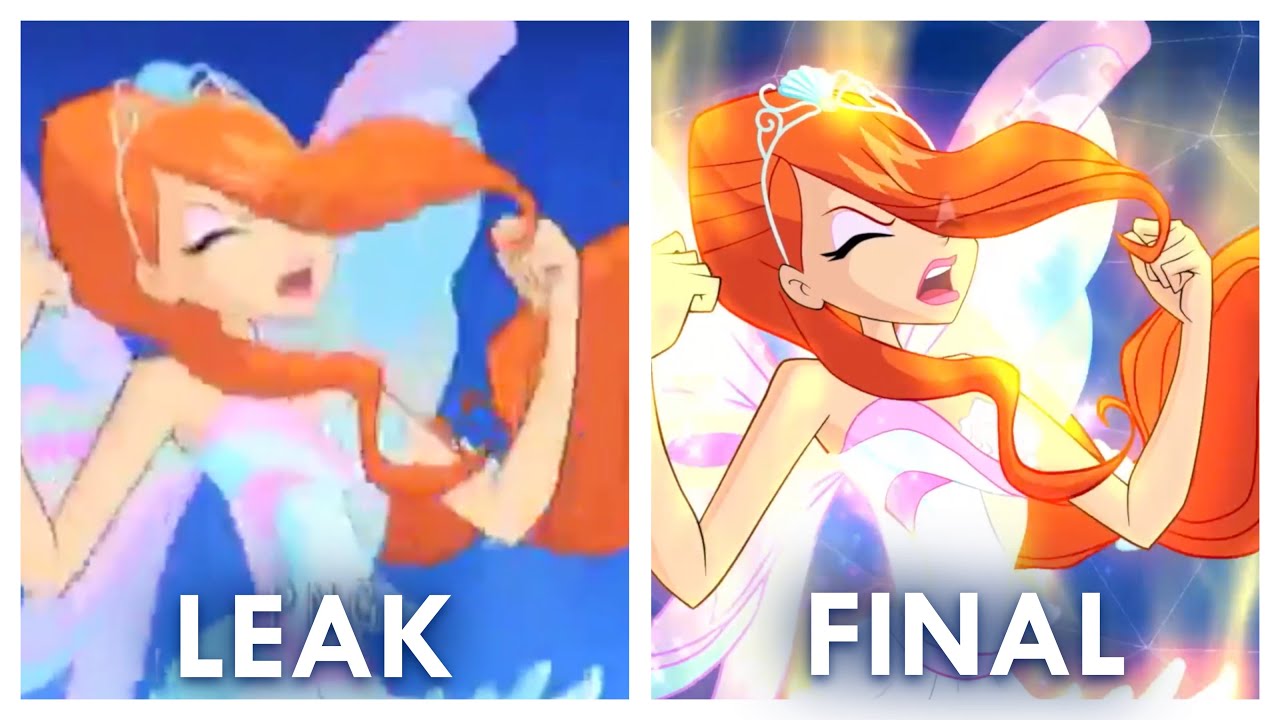 Winx Club Season 5 July 2012 LEAKS VS SERIES! | Full Comparison!