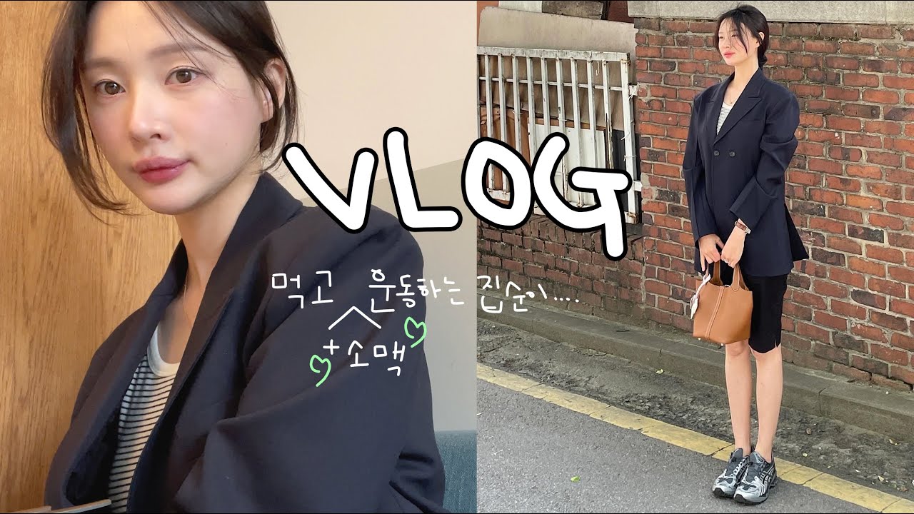 [vlog]일상 브이로그(입터짐ㅎ/닭강정🤍/디제이 사회자 데뷔/소맥마시고 2차 짜장면 간다/카레와 치킨/필라테스는 힘들엉../야매요리🥑/아보카도 샌드위치/시바견 택이)