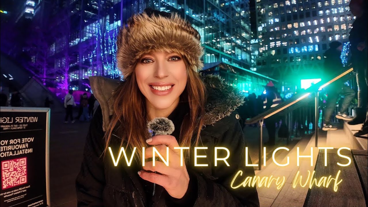 Canary Wharf's Free Winter Lights Festival 2026, FULL WALK AROUND