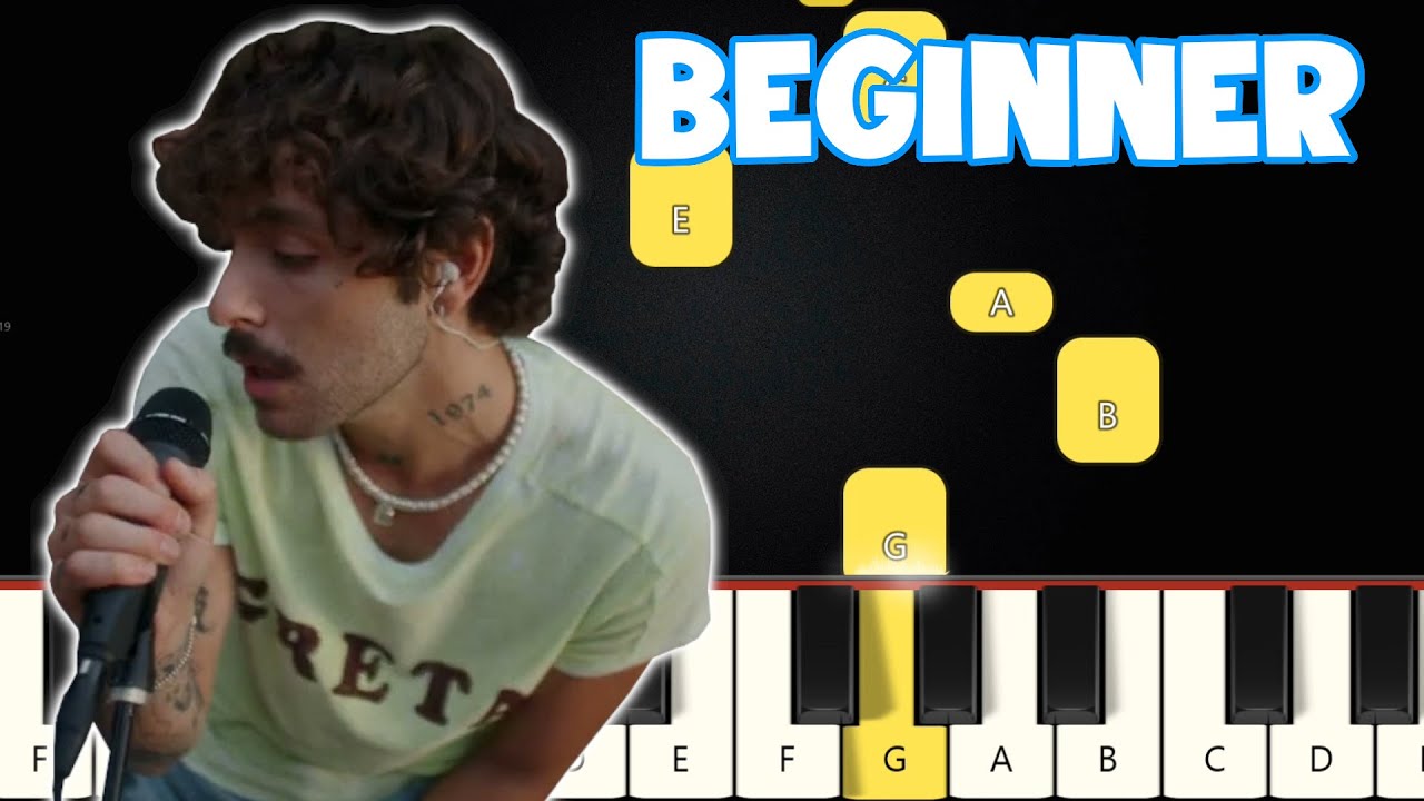 Beanie - Chezile | Beginner Piano Tutorial | Easy Piano