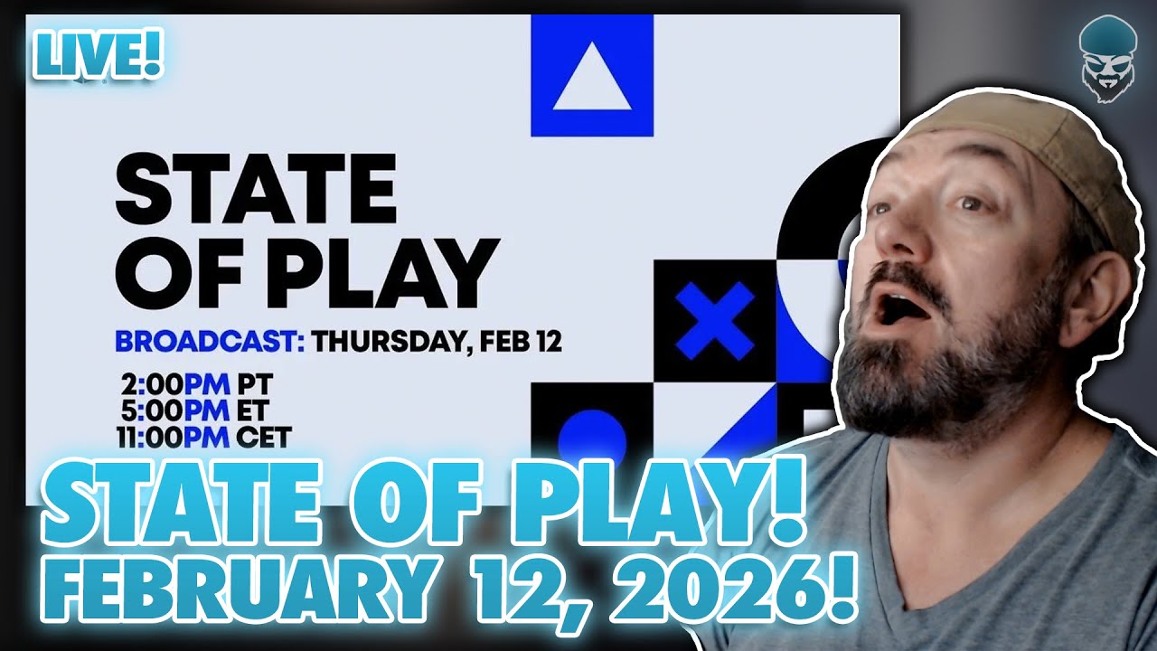PLAYSTATION STATE OF PLAY! Live Watch Along and Reactions! February 12th, 2026