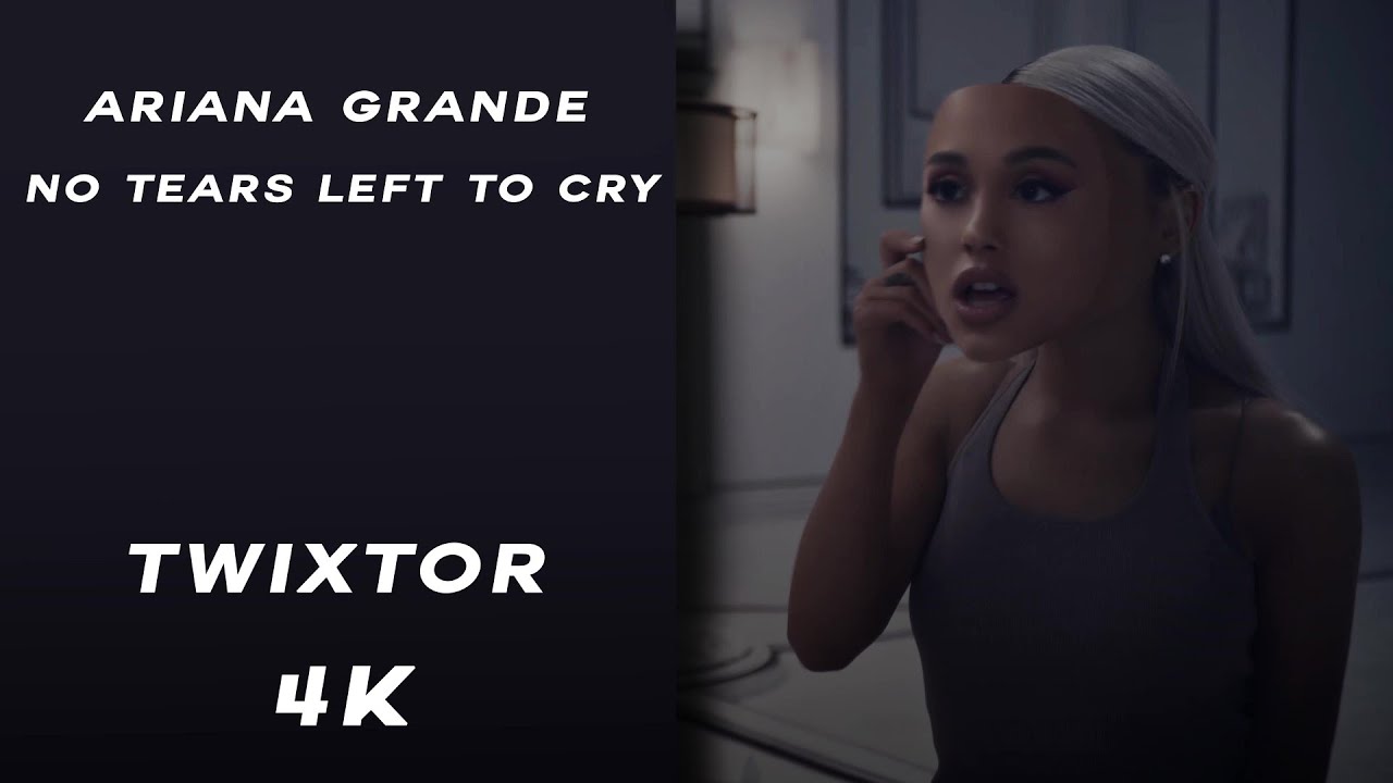 Ariana Grande (No Tears Left To Cry) twixtor scene pack | 4K |