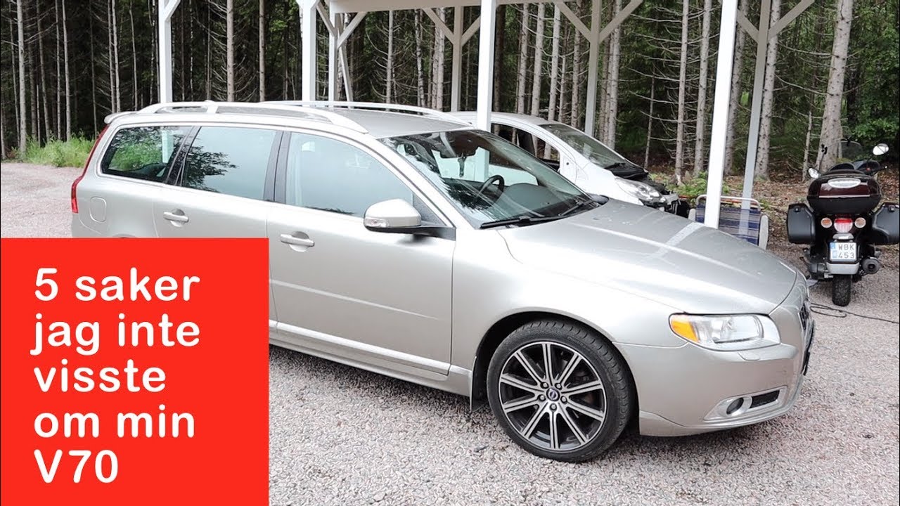 Kan en Volvo V70 det också? 5 saker jag inte visste.