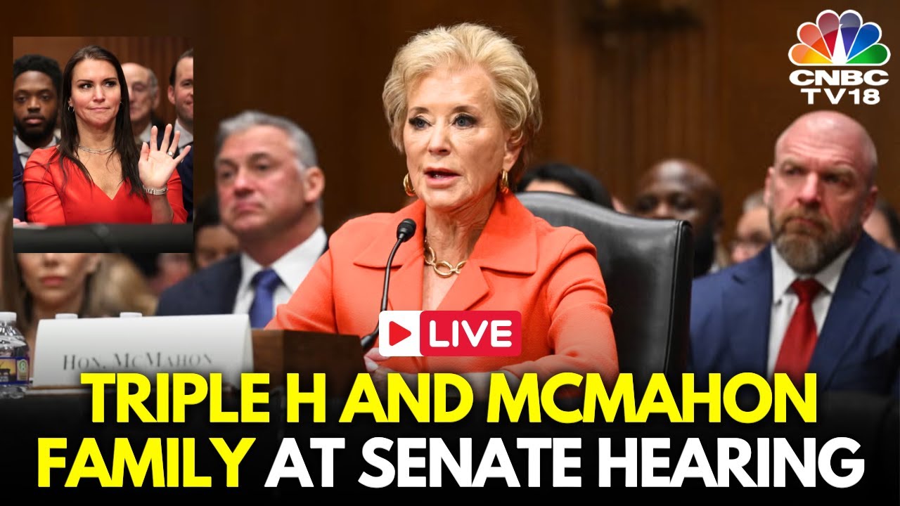 Linda McMahon LIVE: McMahon Family in Linda's Confirmation Hearing for Education Secretary | N18G