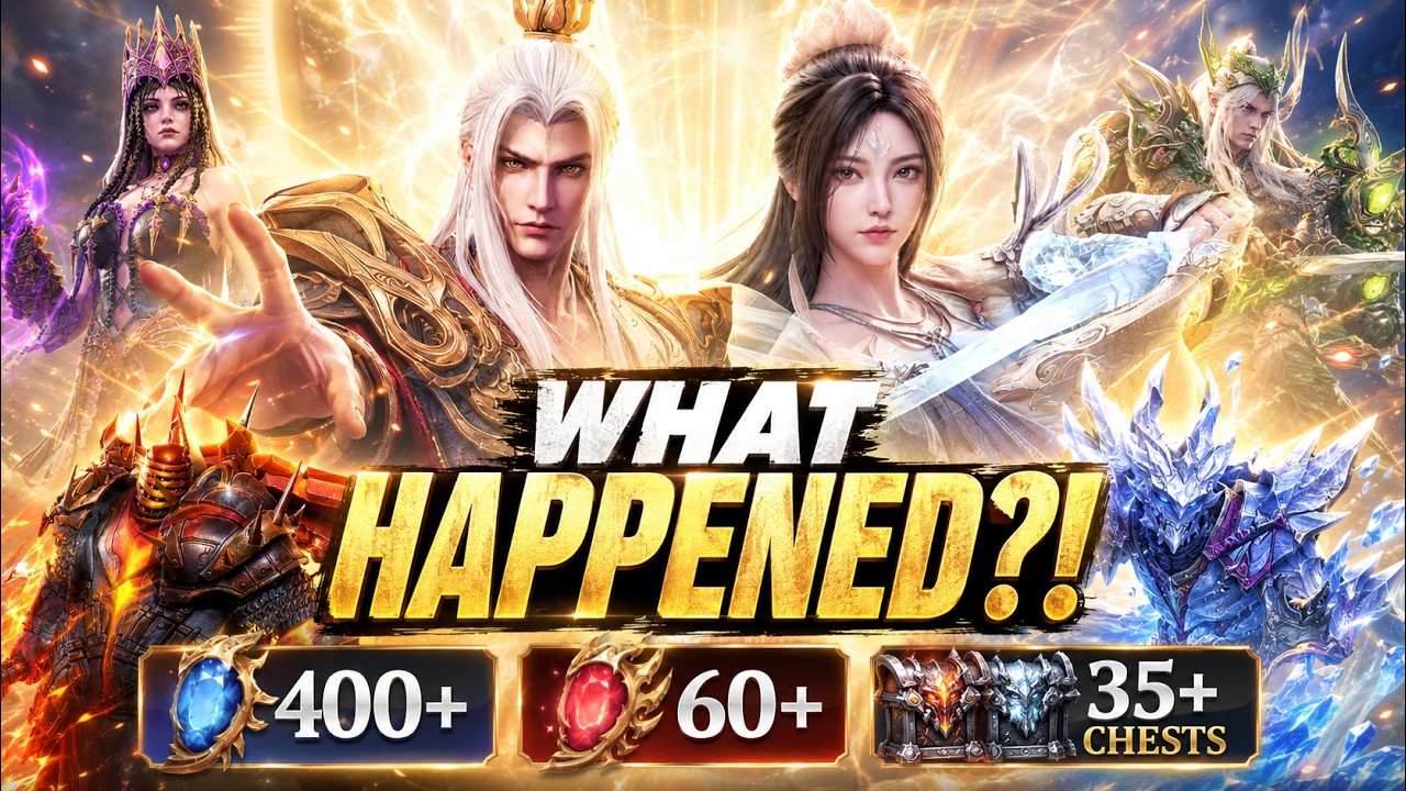 I Went ALL IN&hellip; 400+ Summons, 60+ Ancients & 35+ Demon Chests! - Watcher of Realms