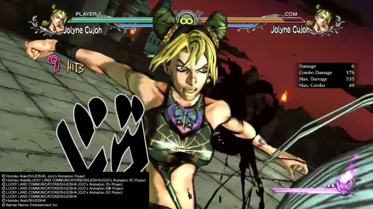 JoJo's Bizarre Adventure games Jolyne voice comparison