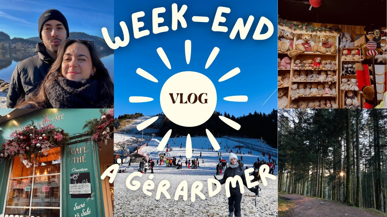 Week-end à Gérardmer - Vlog ❄️ (spoil : je suis éclatée au ski !)