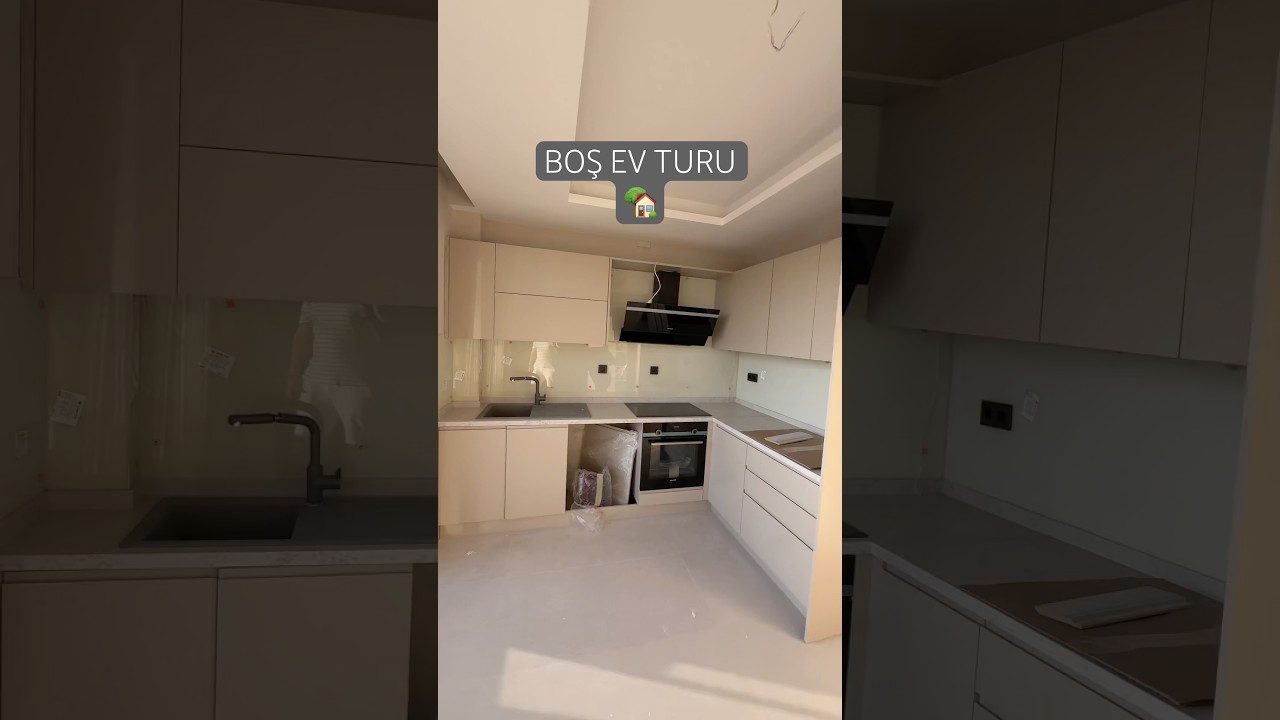 BOŞ EV TURU 🏡#ev #evvlogu #evturuvlog #boşevturu #home #taşınma