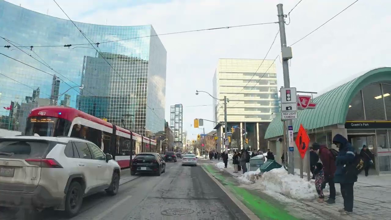 Toronto City Drive Winter