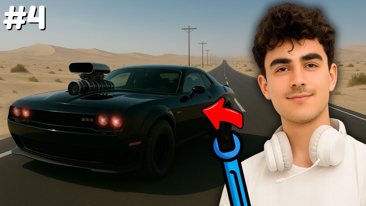 COMPLETING MY MUSCLE CAR IN DESERT