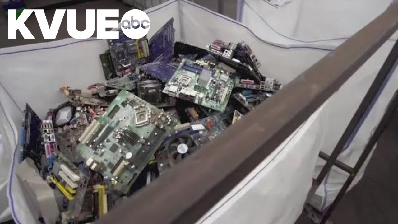 UT Austin researchers develop e-waste recycling into minerals