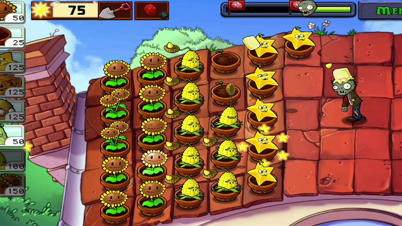 Plantas vs Zombies tejado nivel 3 🧟🧟‍♀️