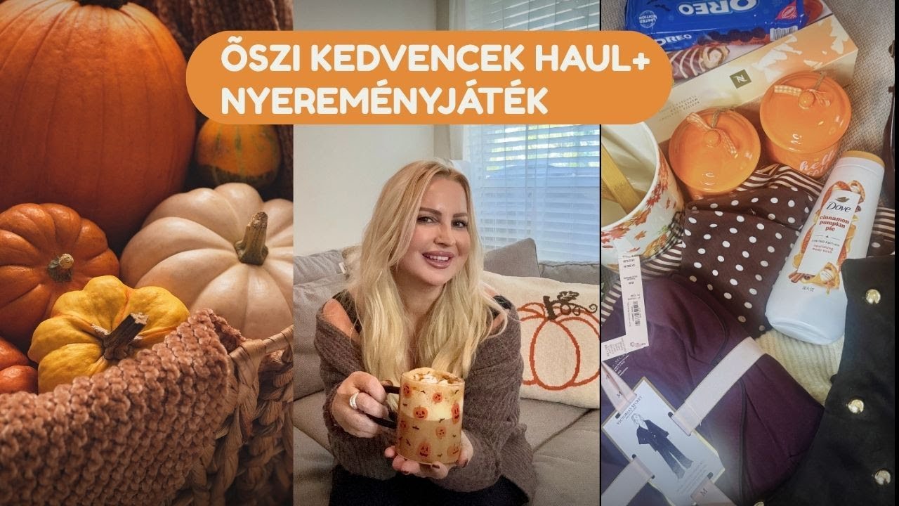Ruha, smink, köröm, dekor.. - Õszi kedvencek Haul+ Nyereményjàték