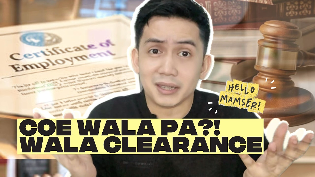 COE WALA PA?! ITO ANG DAHILAN | HR Jim