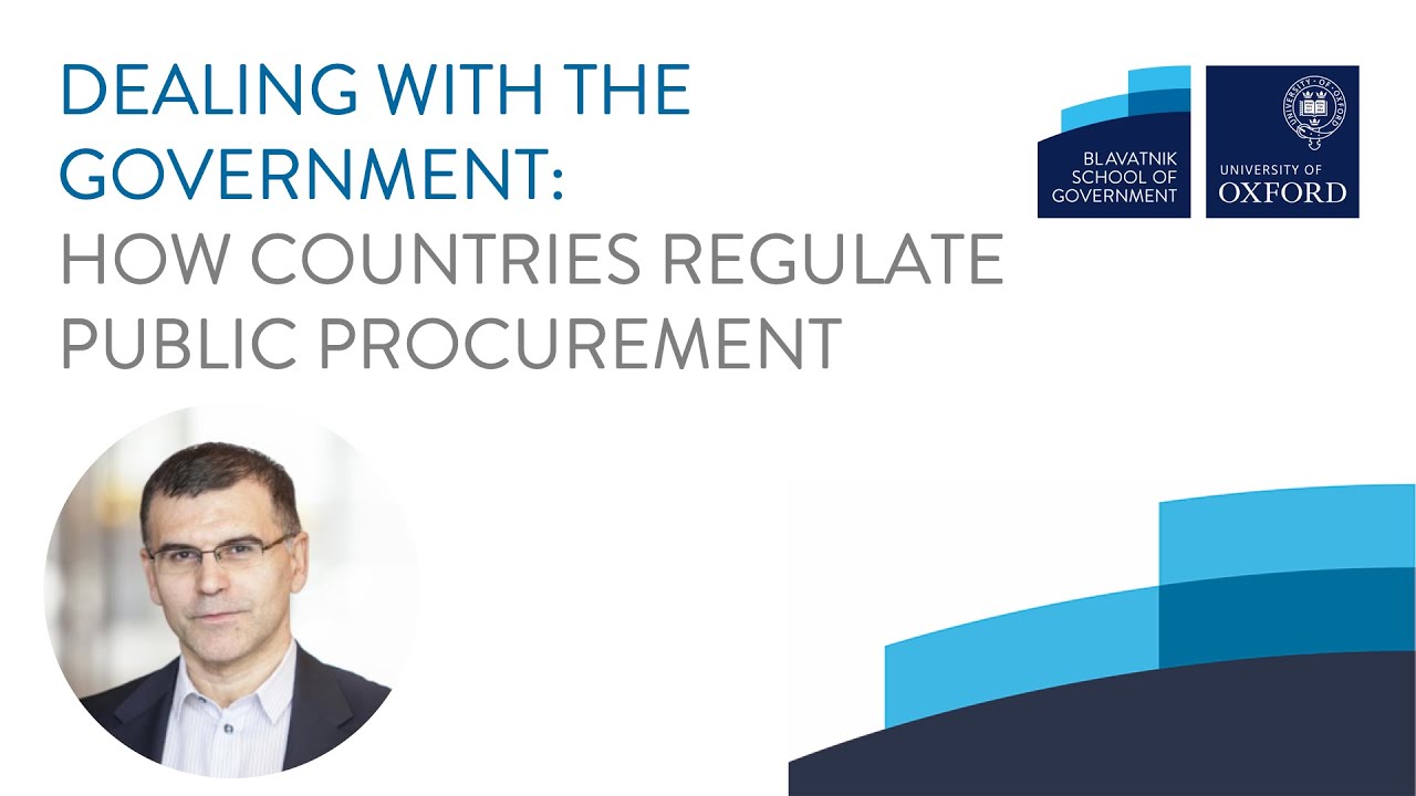 Dealing with the Government: How Countries Regulate Public Procurement