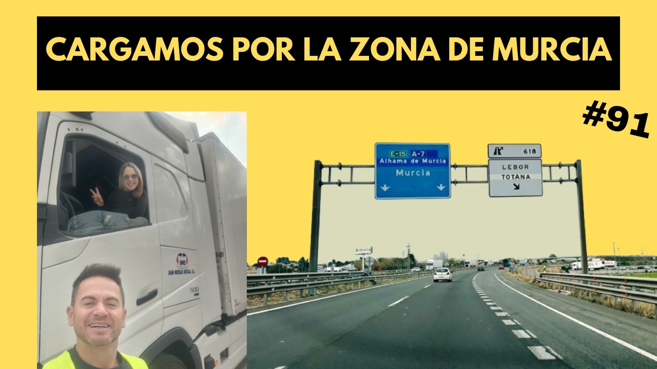 CARGAMOS por la ZONA de MURCIA !#truck #trucker #truckers #volvo #camioneros #truckesvlogs #espa&ntilde;a