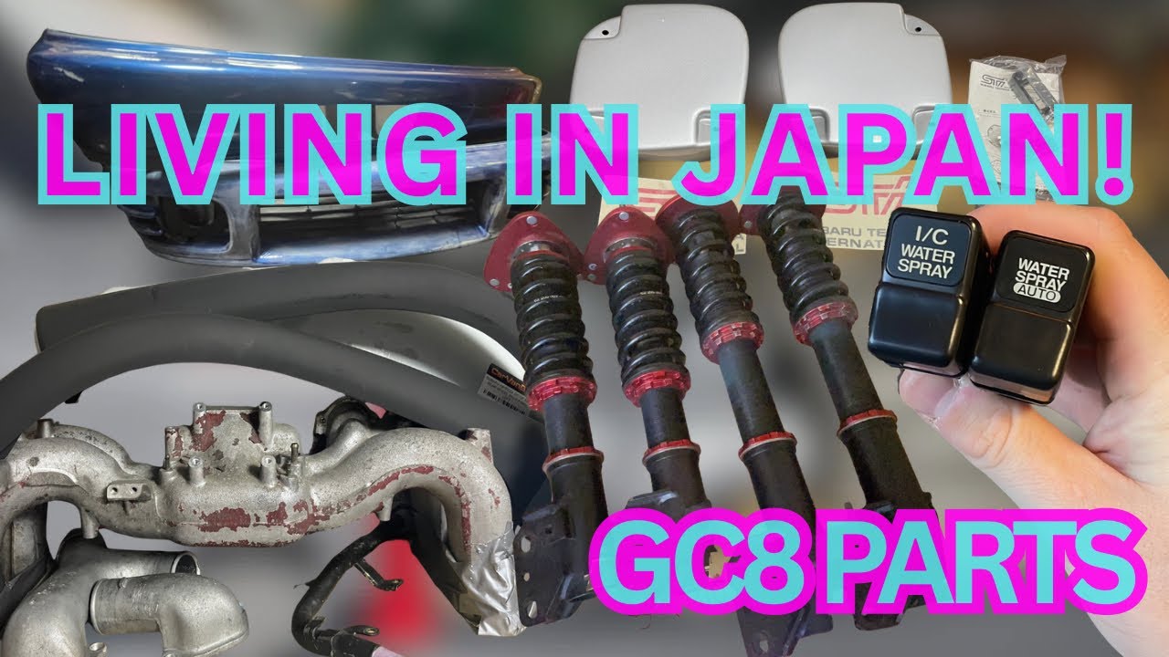 JDM Subaru Parts Room Tour - Living In Japan
