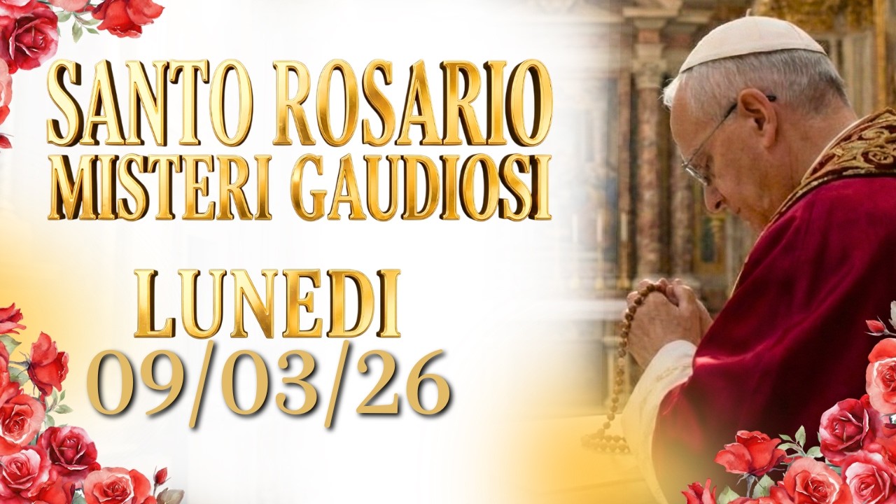 SVEGLIATI DAL PILOTA AUTOMATICO 🛑 Santo Rosario 9 Marzo | Torna a Vivere Misteri Gaudiosi