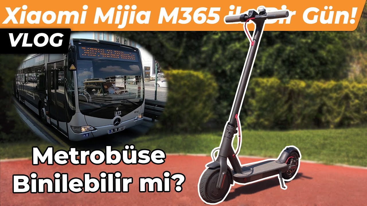 Xiaomi Mijia M365 ile İstanbul'da Bir Gün | Elektrikli 
