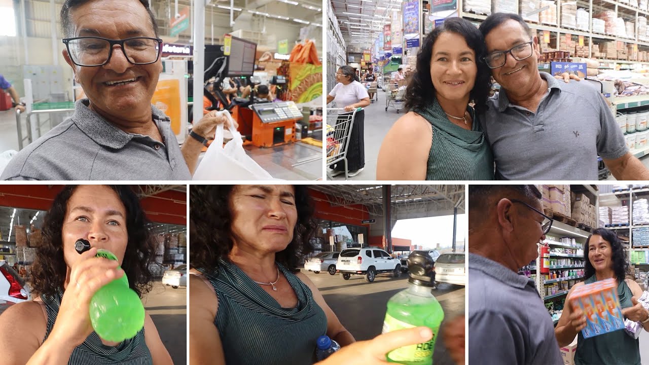 FAZENDO AS COMPRAS DO MÊS