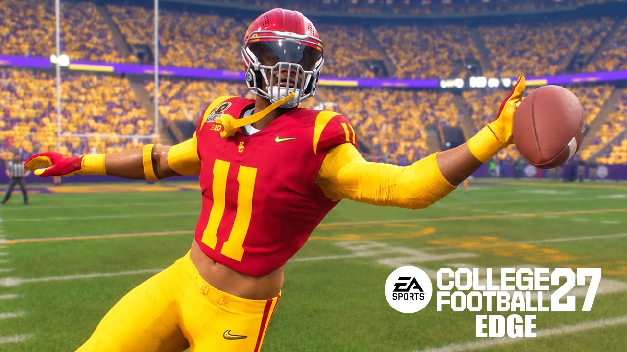 College Football 27 RTG: Эдж-рашер делает БЕЗУМНЫЙ перехват одной рукой!