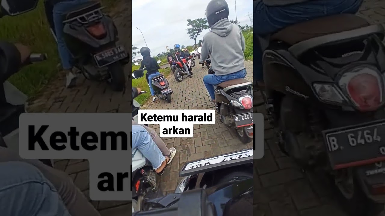 ketemu harald arkan di ice bsd