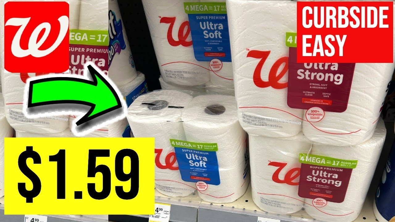 Walgreens **$1.59 TP** CURBSIDE! RUN!!