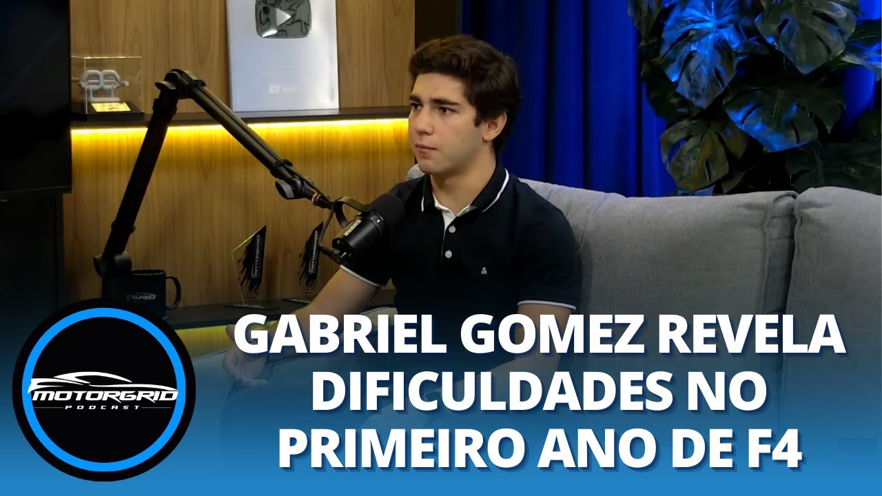 Gabriel Gomez revela dificuldades no primeiro ano de Fórmula 4 | Motorgrid Podcast