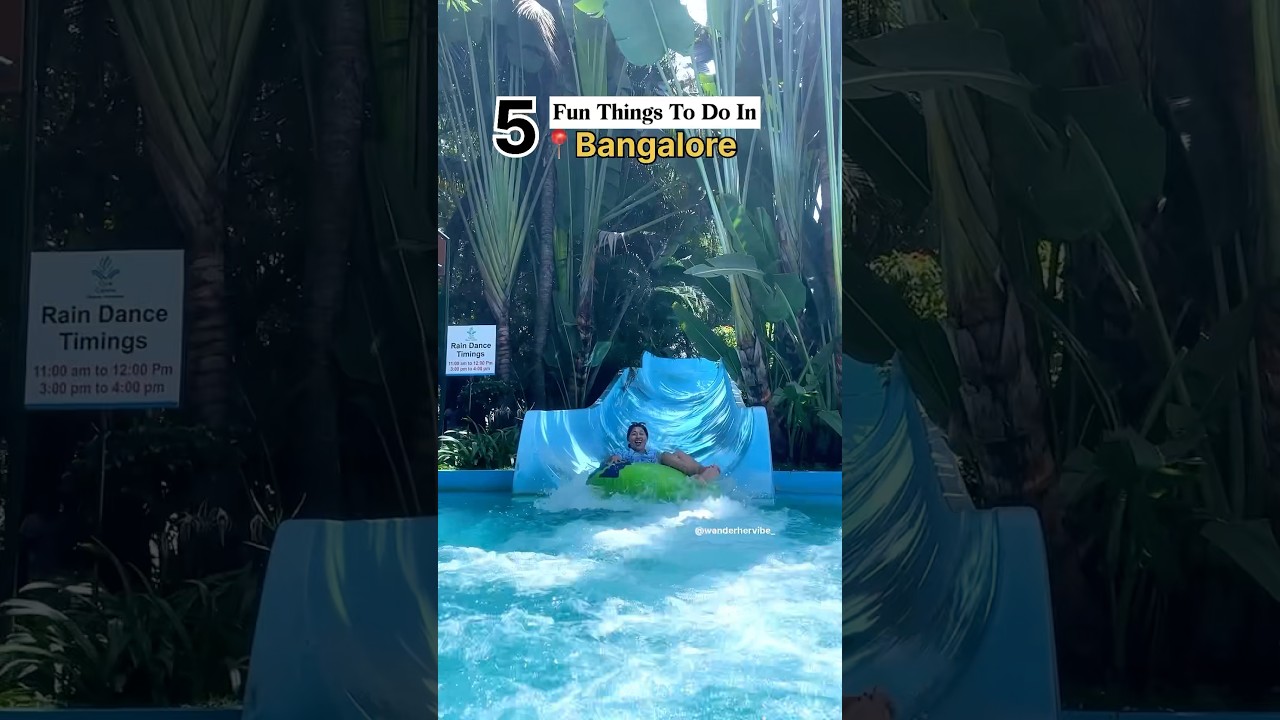 Things to do in Bangalore | Fun Places 👻🤩 #shorts #viral #bengaluru #funthings #ytshorts #getaway
