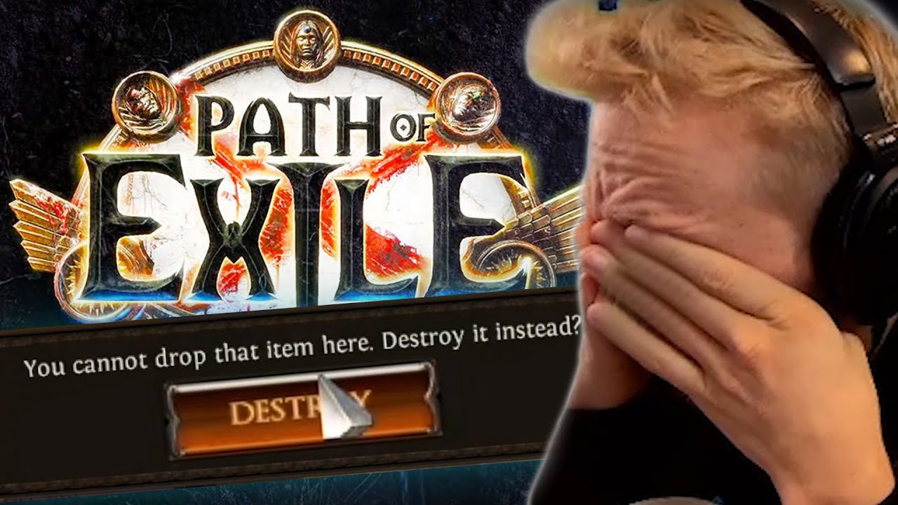 Quin69 Keeps Destroying Items In Path of Exile: Harvest | Quin69 Highlights #7