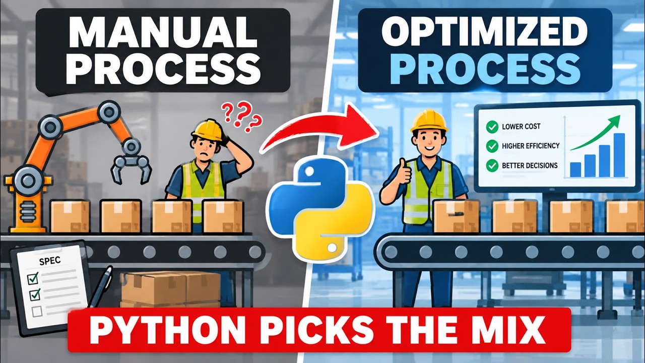Production Planning Optimization with Python (Source Code)