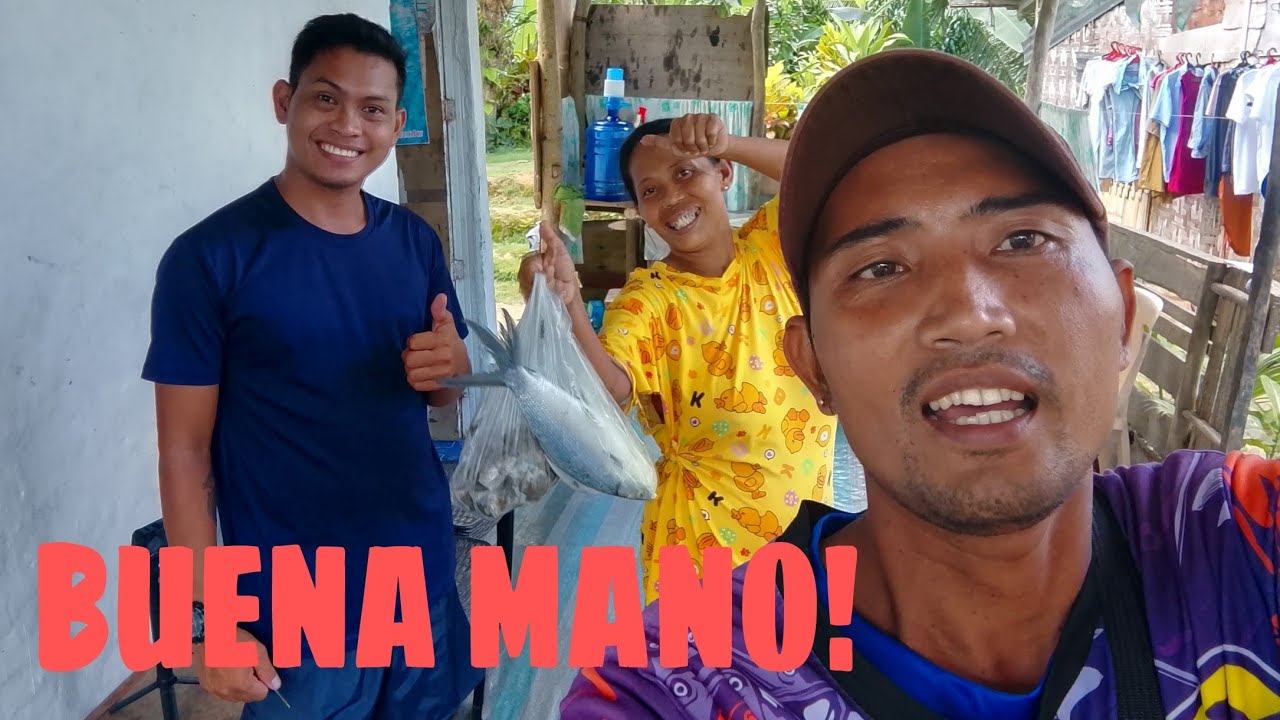 BUENA MANO C KATUBA SA AKING PAGLALAKO NG ISDA😁😁