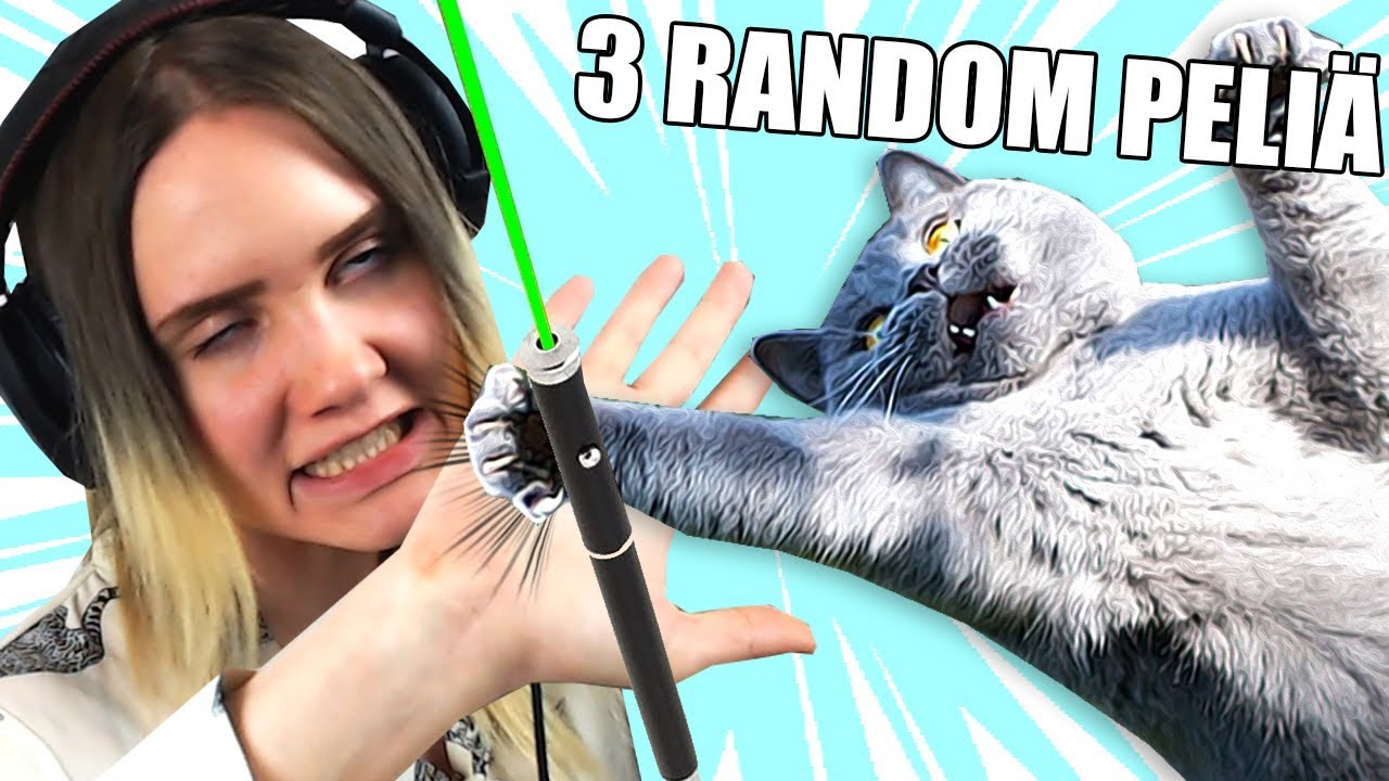 Pelataan 3 RANDOM peliä!