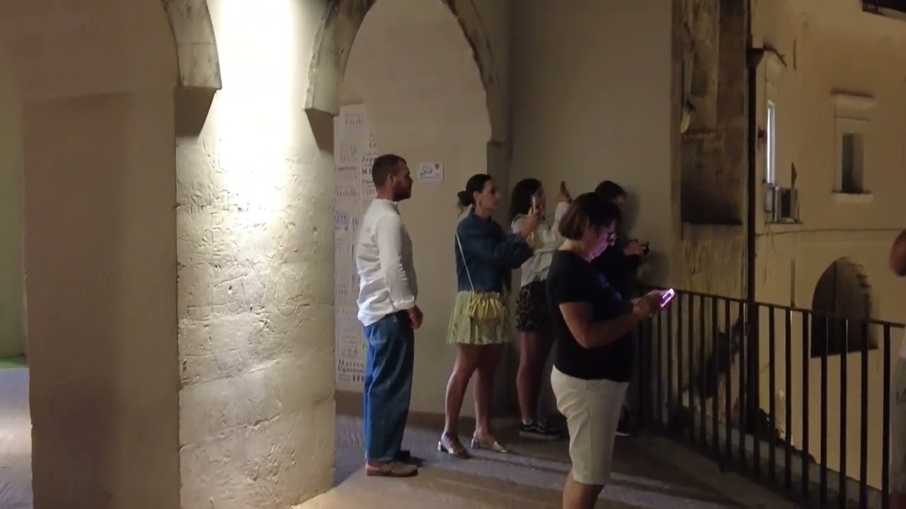 07 Matera centro dopo cena (Basilicata e Puglia 09/2025) - DJI Osmo Pocket 2