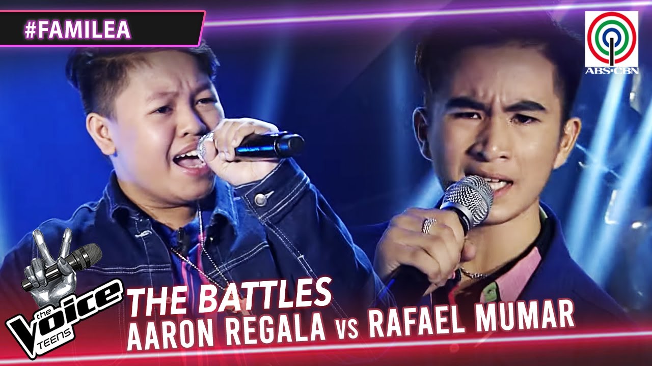 Aaron Regala vs Rafael Mumar | The Battles | The Voice Teens Philippines 2020