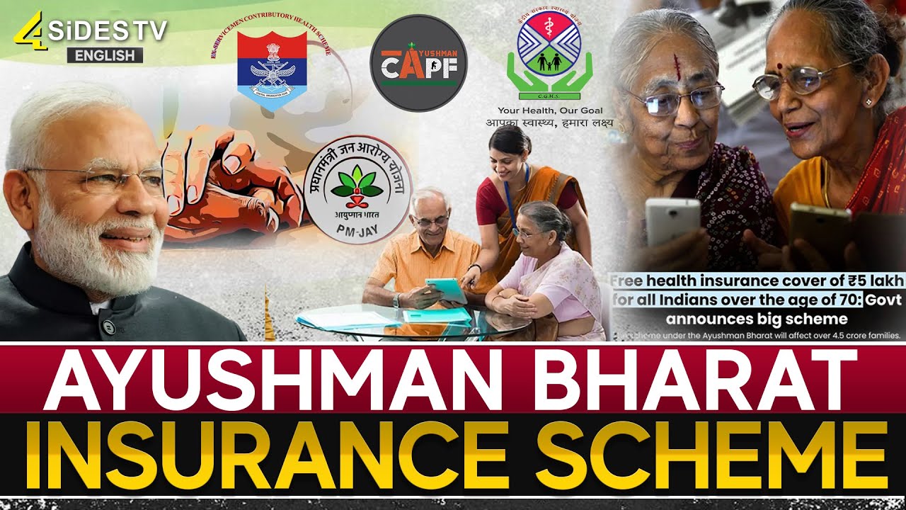 Ayushman Bharat Insurance Scheme|| Narendra Modi Announces|| @4SiDESTVEnglish