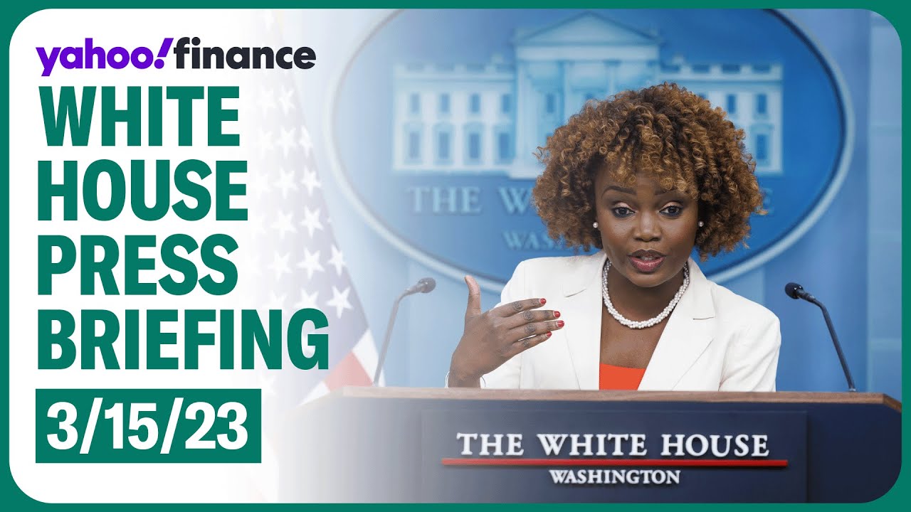 White House Press Secretary Karen Jean-Pierre holds briefing