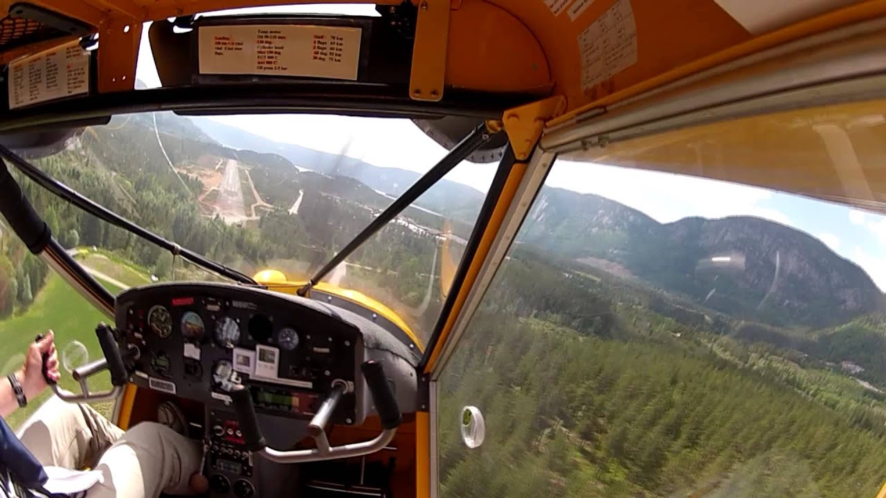 Extreme landing Side slip A22 Aeroprakt