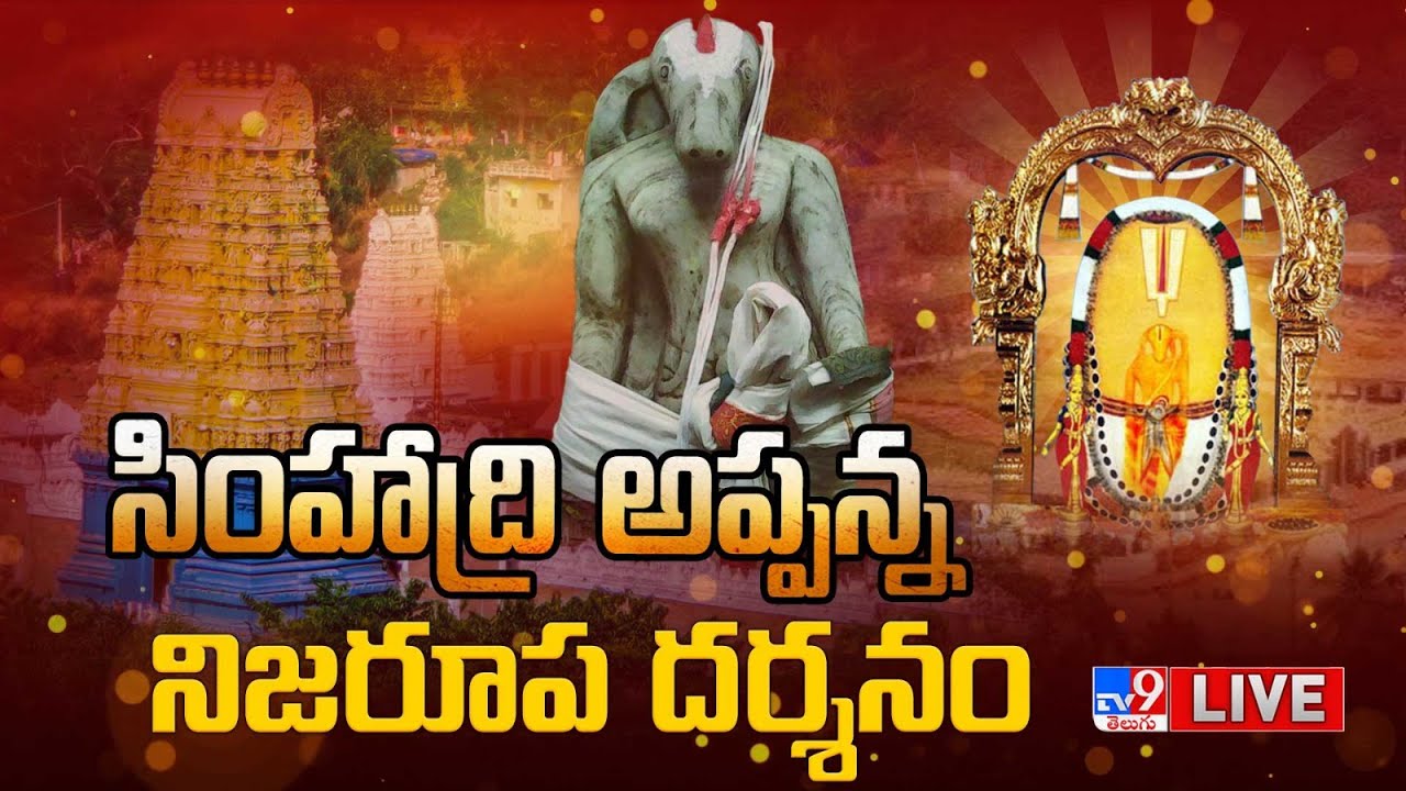 Simhachalam Simhadri Appanna Nijarupa Darshanam | Simhachalam Chandanotsavam 2023 - TV9