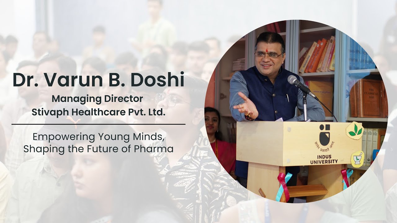 Mr Varun B. Doshi | Indus University | DEEKSHARAMBH