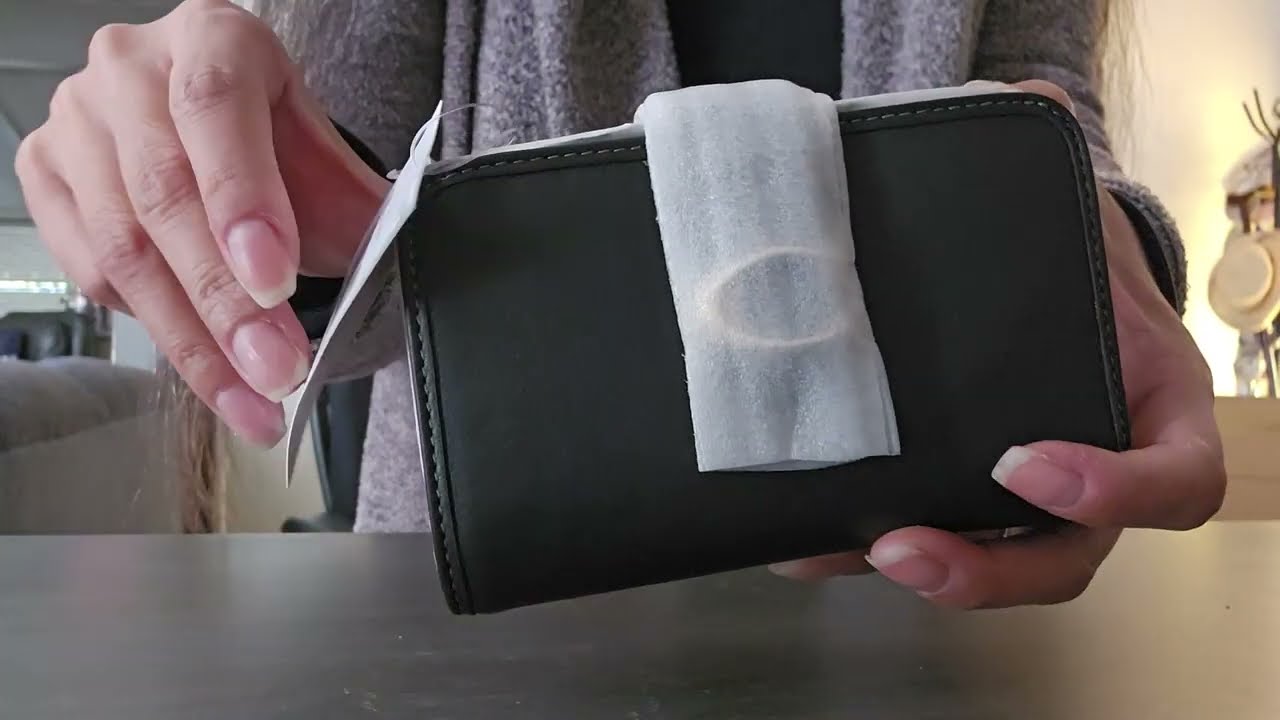 Coach Unboxing Tabby Medium Wallet