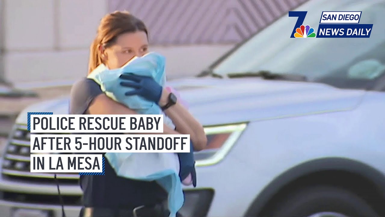 Police rescue baby after 5-hour standoff in La Mesa | San Diego News Daily