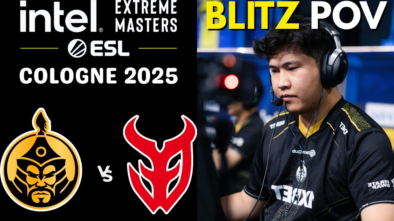 bLitz POV | TheMongolZ vs 3DMAX (21/7/18) CS2 IEM Cologne 2025