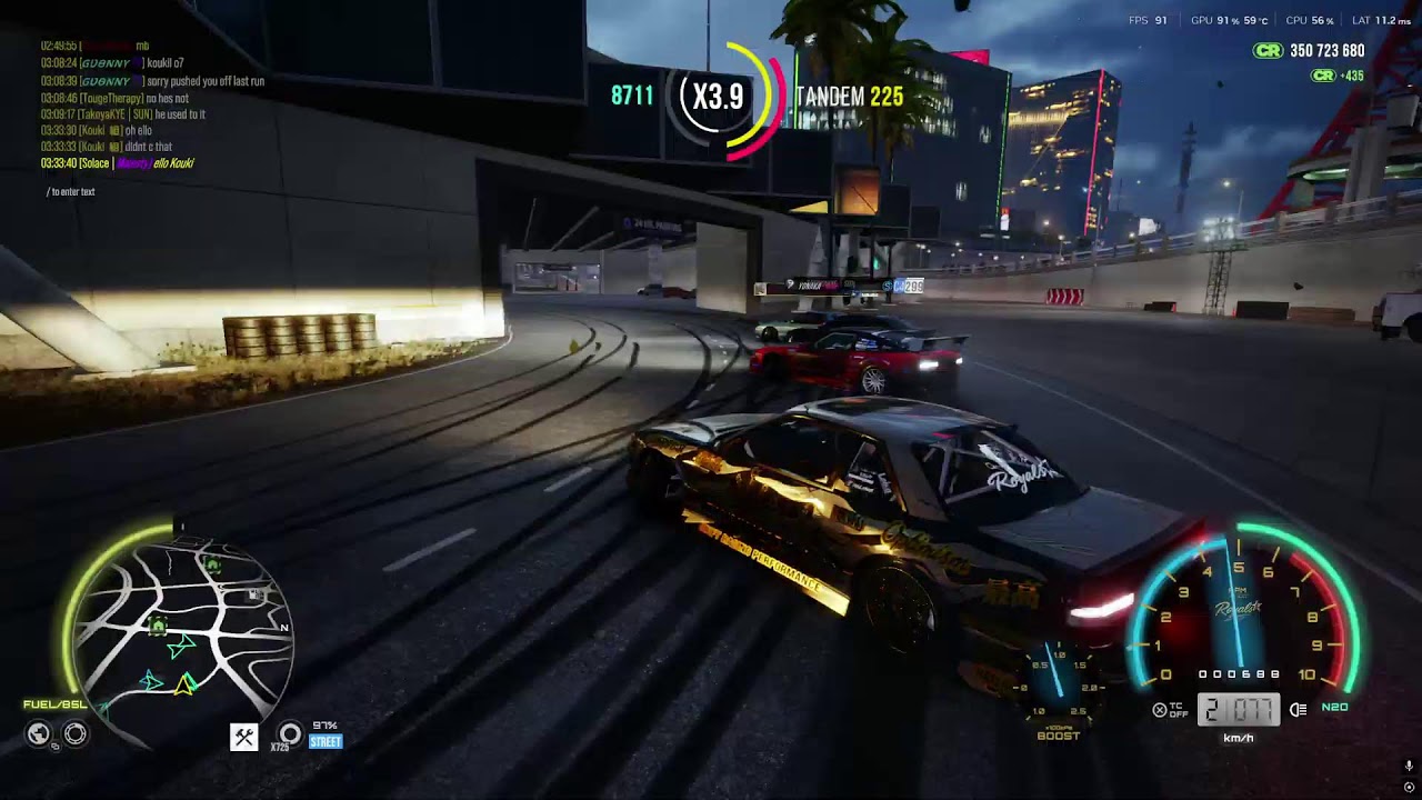 [ENG/PT]  CarX Street RS☆ Sliding around Sunset City