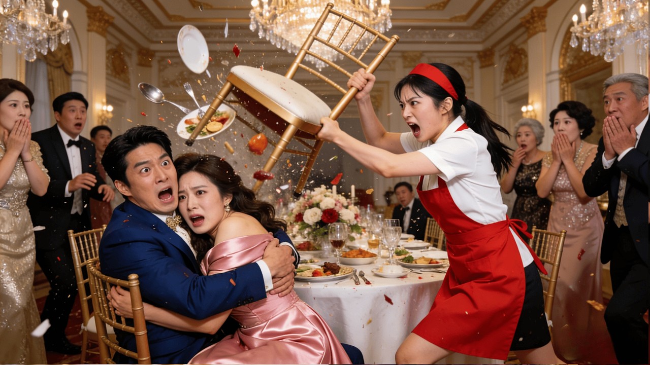 【全集】未婚夫在婚宴的饭桌上出轨情人，我一脚踢翻饭桌，众宾客的惊诧的目光中，我直接撕碎婚书，扬长而去：“老娘不陪你们烂人浪费感情了”四个总裁哥哥早已等候多时。#drama #爱情