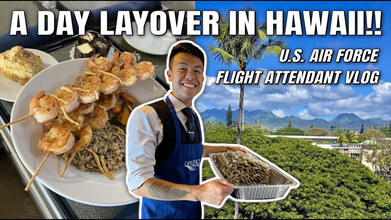 Going Back to the U.S.A. to Hawaii from Australia!! VLOG (U.S. Air Force Flight Attendant)