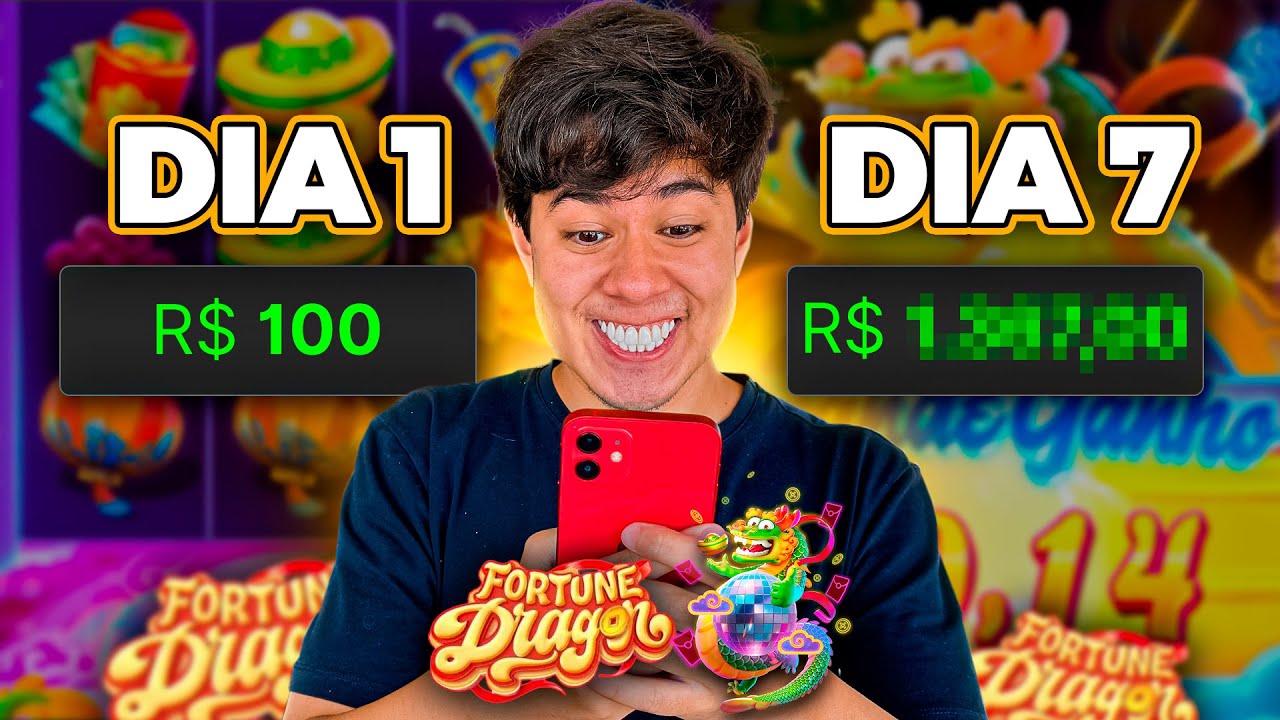 TESTEI O ROB&Ocirc; DO FORTUNE DRAGON POR 7 DIAS! LUCREI MUITO?