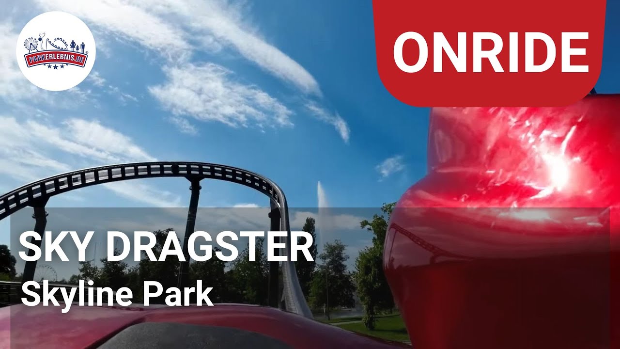 Sky Dragster - Onride POV - Allg&auml;u Skyline Park | Maurer Rides Spike Coaster
